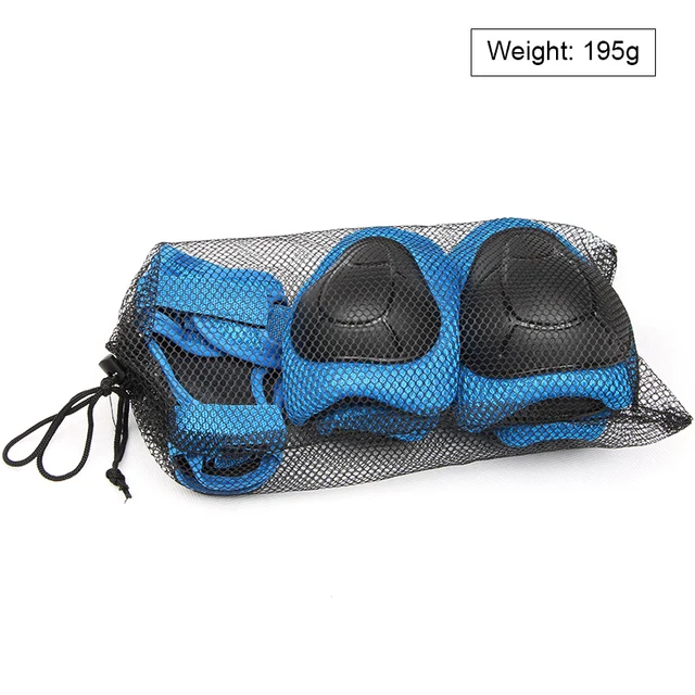 6pcs Protective Gears Set for Kids Children Knee Pad Elbow Pads Wrist Guards Child Safety Protector Kit for Cycling Bike Skating 6