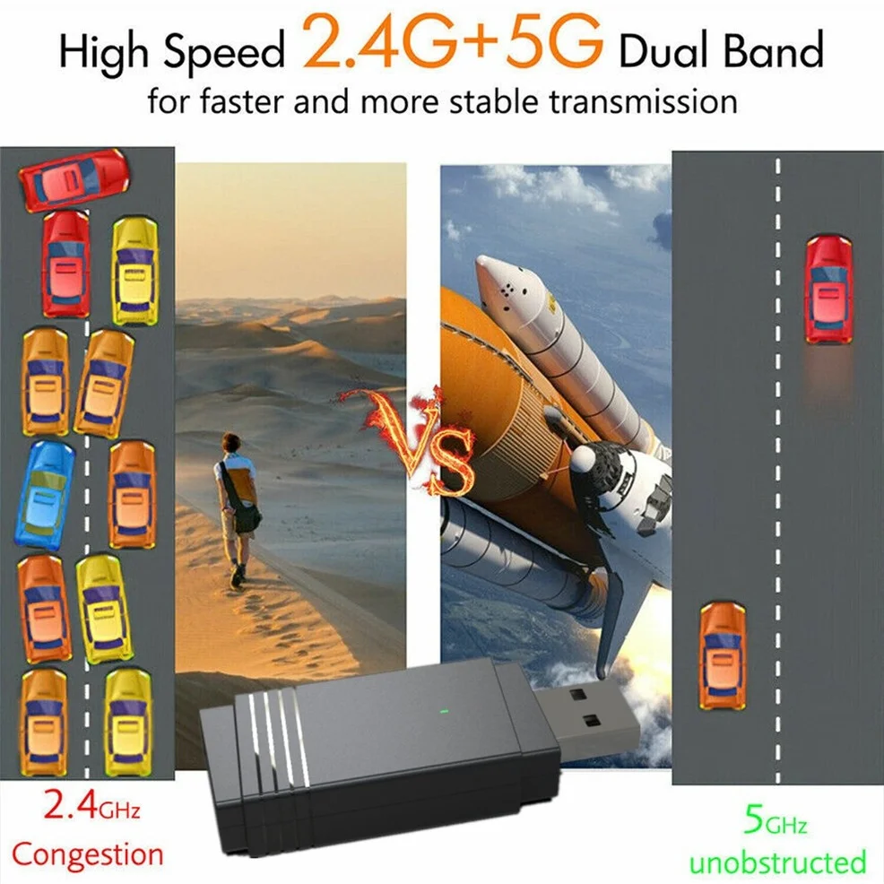 Рисунок 4 - USB Wi-Fi адаптер 1200 Мбит/с