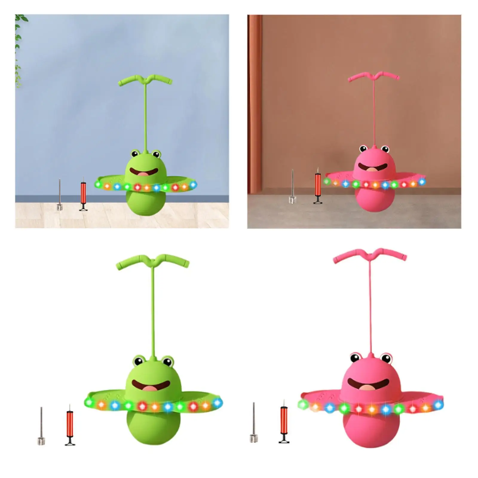 Pogo Jump Ball Boys Bouncing Ball for Body Training Assistant Gifts Outdoor