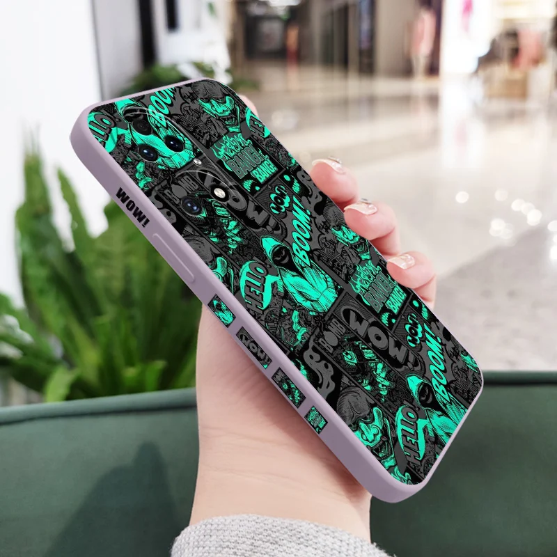Blackened Clown Design Phone Case Cover
