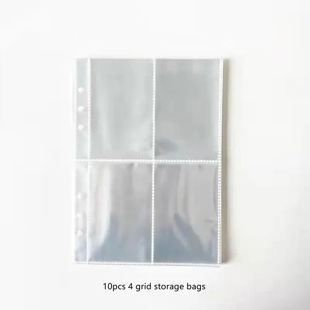 Vibrant A5 PU Leather Photocard Binder – Cute Kpop-Inspired Loose-Leaf Album and Stationery Organizer