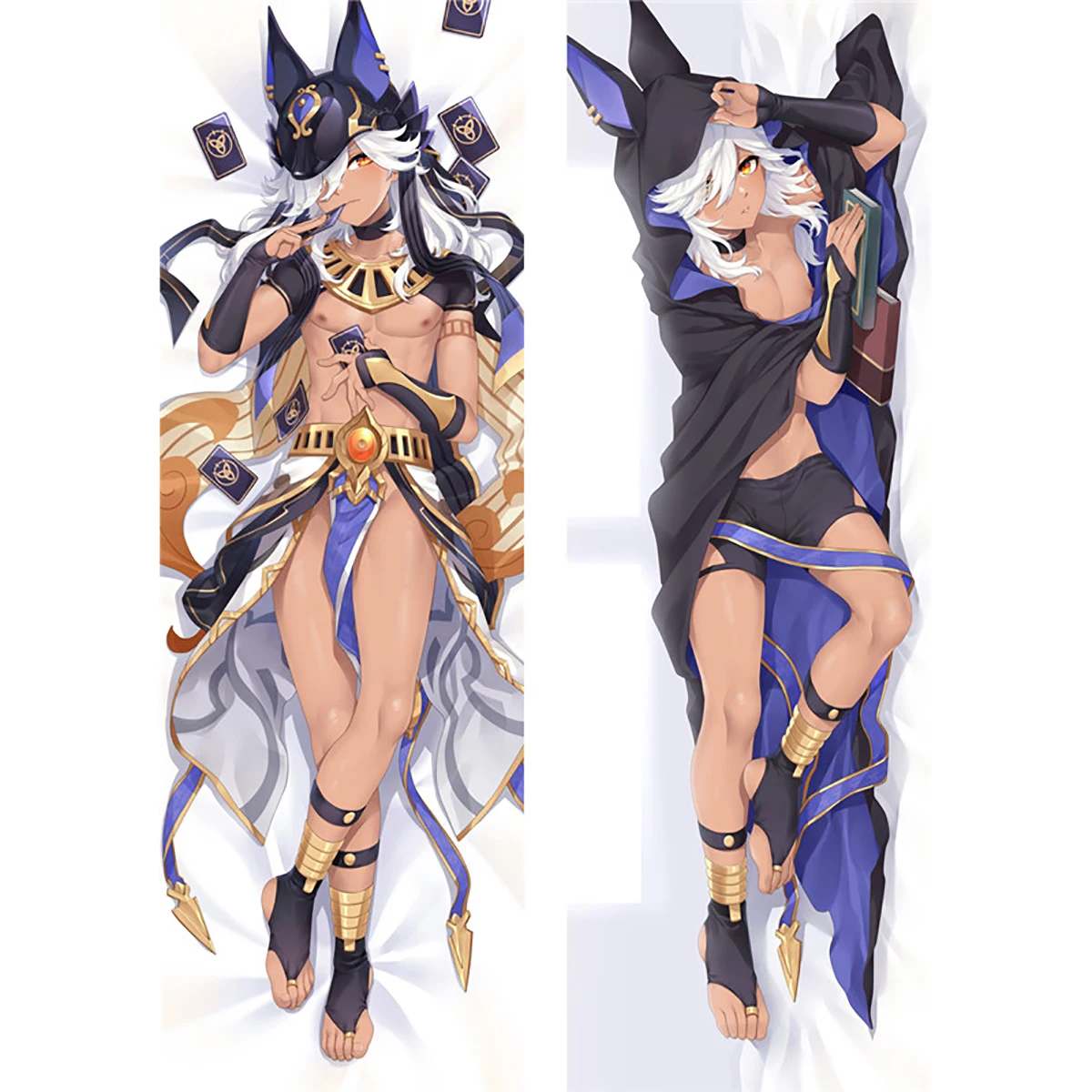 

Genshin Impact Cyno セノ 사이노 Dakimakura Waifu 2WAY Hugging Body Pillow Case Gift Anime Sexy Pillow Case Otaku Cushion Cover