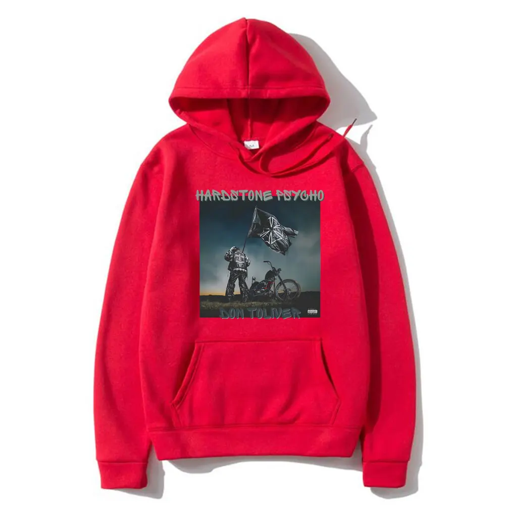 Rapper Don Toliver Hoodie Hardstone Psycho Music Album Pullover Unisex Hip Hop Streetwear Men Women Vintage Oversized Hoodies