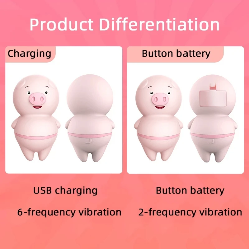 Tongue Licking Vibrator For Women 6 Modes Cute Sexy Pig Sex Toys Clit Stimulator G-Spot Nipple Female Masturbator Couples Toys