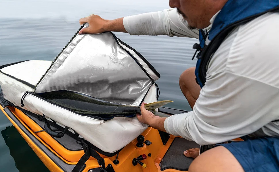 High-capacity kayak fish bag camping sea fishing cooler high