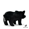 Black Pig High Fidelity Anime Cute Plushie Hog Plush Toys Lifelike Animals Simulation Stuffed Doll Kawai Toy Gifts For Kids 3