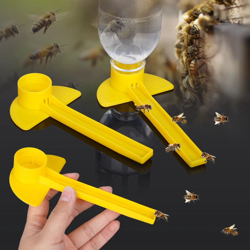3/6/12pcs Beekeeping Bees Feeder Cap Plastic Water Feeding Fountains Drinkers Beehive Beekeeping Equipment Apiculture Supplies Beekeeping Tools Beekeeping Accessories Bees Water Feeder