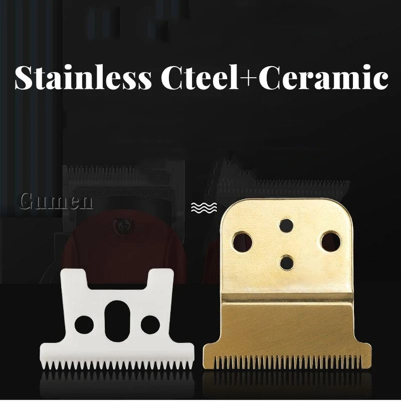 Replacement Stainless Steel Blade Set Electric Clipper Cutter Head Kit Ceramic Moving Knife Assembly Accessories db 3d printer part nozzle upgraded hotend hardened steel nozzle assembly high temperature resistant to 500 °c for x1 p1p printer