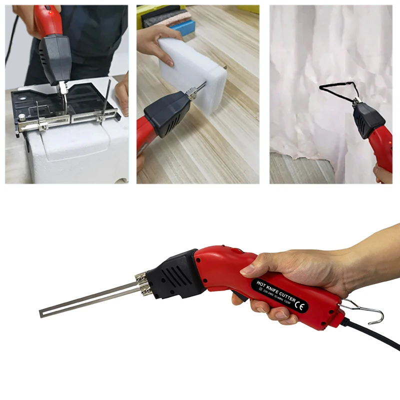 Nickel-cadmium Foam Cutter Hot Knife 5/10/15/20/25CM Electric Foam  Polystyrene Cutting Machine Portable Styrofoam Cutting Tool