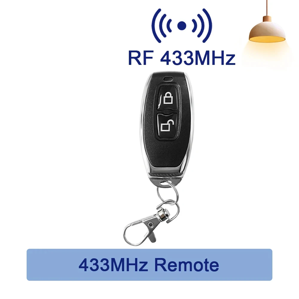 RF433Mhz Smart Light Switch Wireless Remote Control 10A Relay Receiver With ON/OFF Transmitter Switch AC 110V 220V For Led Lamp