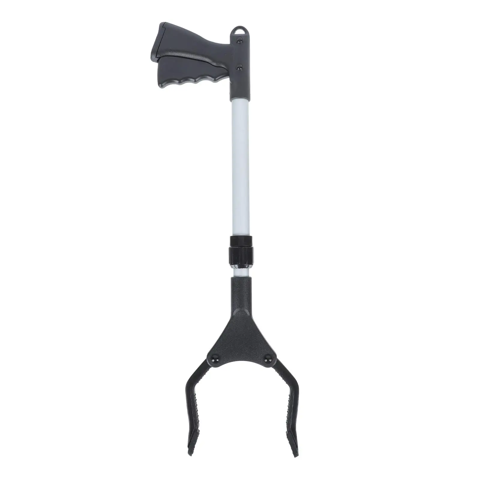 Retractable Aluminum Alloy Trash Clip 50.8 66cm Garbage Picker Leaf Grabber Long Arm Rubbish Clamp Tool Durable Outdoor Cleaning
