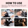 100g Castor Oil Shampoo Hand Make Soap Bar for Hair Growth Hydrating Moisturizing Anit Hair LosS Repair Damage Dry Hair Skin 5