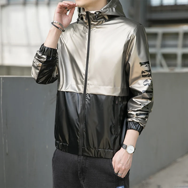 2022 New Bomber Jackets for Men Shiny 