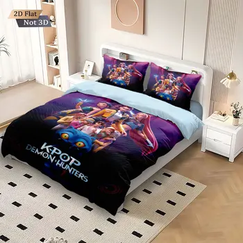 K-Pop Demon Hunters Duvet Set 1