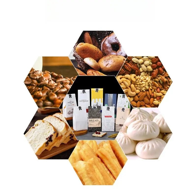 50 Pack Kraft Paper Bread Bags with Clear Window – Oil-Resistant Bakery Packaging Pouch... - SKU KPBB1536 - UGI Packaging