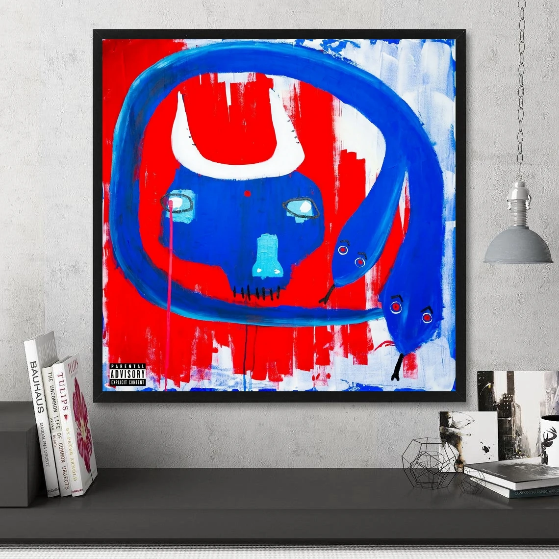 Action Bronson White Bronco Music Album Cover Poster Canvas Art Print Home Decor Pittura Murale (Senza Cornice)
