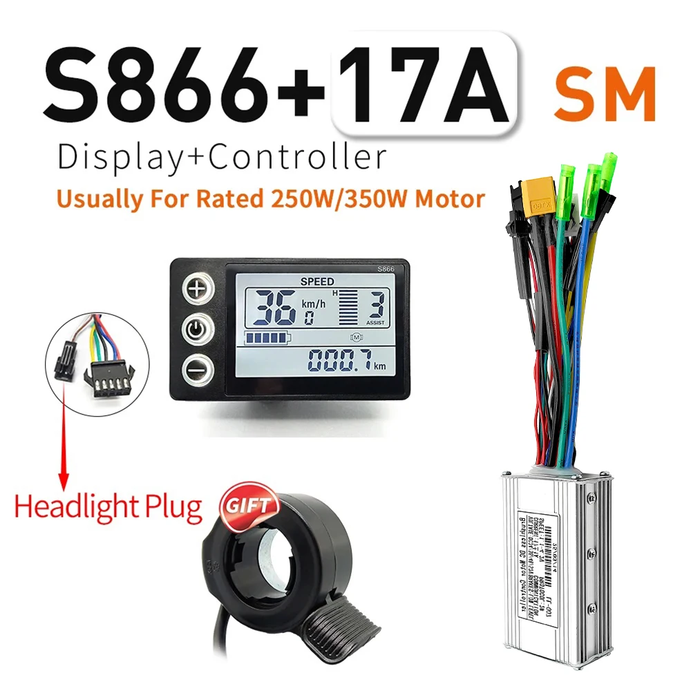Centralina 17A + Display S866 sm