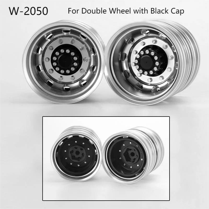 For Tamiya LESU Dump Truck Tractor RC Car Replacement 1/14 Front Rear Wheel Hubs For Tamiya LESU Dump Truck Tractor RC Car Replacement 1/14 Front Rear Wheel Hubs