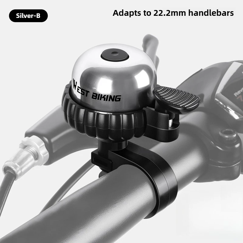 Durable Aluminum Alloy Bicycle Bell for Loud Mountain Bike Ride