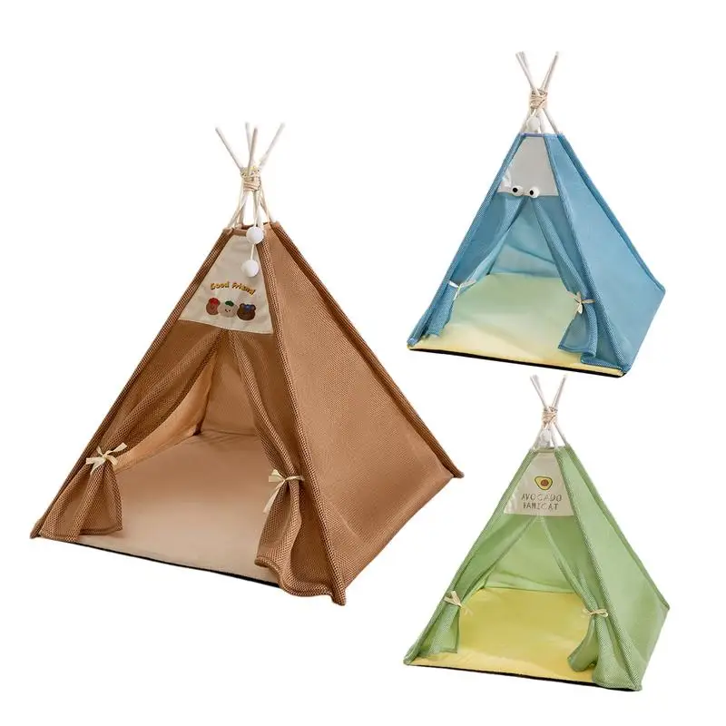 

Portable Cat Playpen creative comfortable Dog Tent breathable machine washable Indoor Dog House for Pet Shop Home Cattery