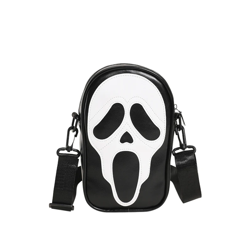 1pcs PU Leather Gothic Devil Halloween Unisex Personality Bags 8