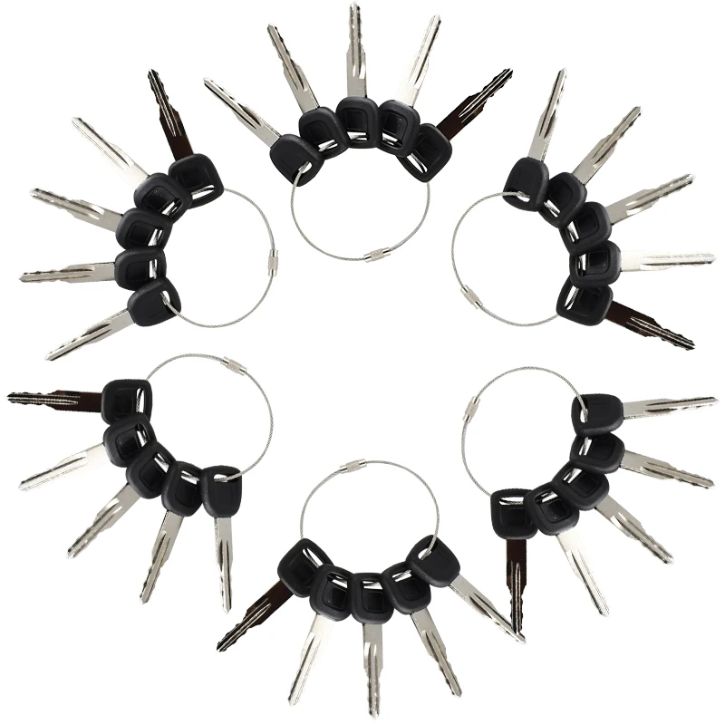 30PC Ignition Keys T0270-81820 T0270-81840 Compatible With Kubota B L M Series Tractor B2650HSDC B3000HSDC L3240HSTC L3430DT