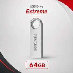 High - Capacity USB 3.0 Flash Drive with Keychain Attachment (64GB)