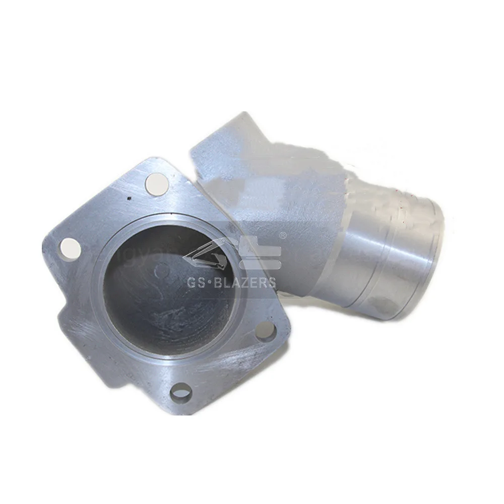For 2037825 2052673 Hitachi ZX200-3 210-3 230 240-3 250-3 270-3 EFI Hydraulic Pump Rear Cover Oil Inlet Aluminum Pipe Elbow