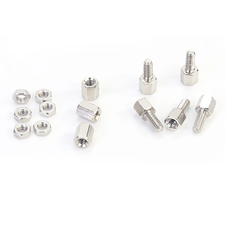 30pcs-DB9-Head-Fixing-Screw-Nuts-English-Motherboard-Hex-Screws ...