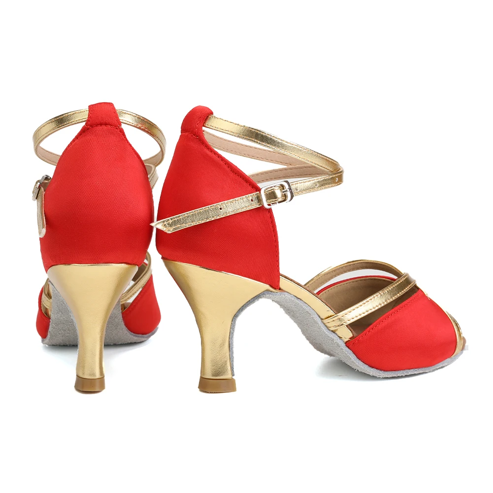 Ballroom Latin Dance Shoes Girl Women Lady&rsquo;s Professional Salsa Tango Party Dancing Shoes High Quality Heels About 5.5/7.5cm dance shoes