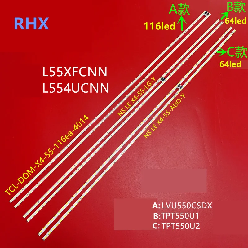 Retroilluminazione A Led Per L554Ucnn/Cmn Lbm550M3202-Ck/Cl-1 Muslimah Light Bar 100% Nuovo