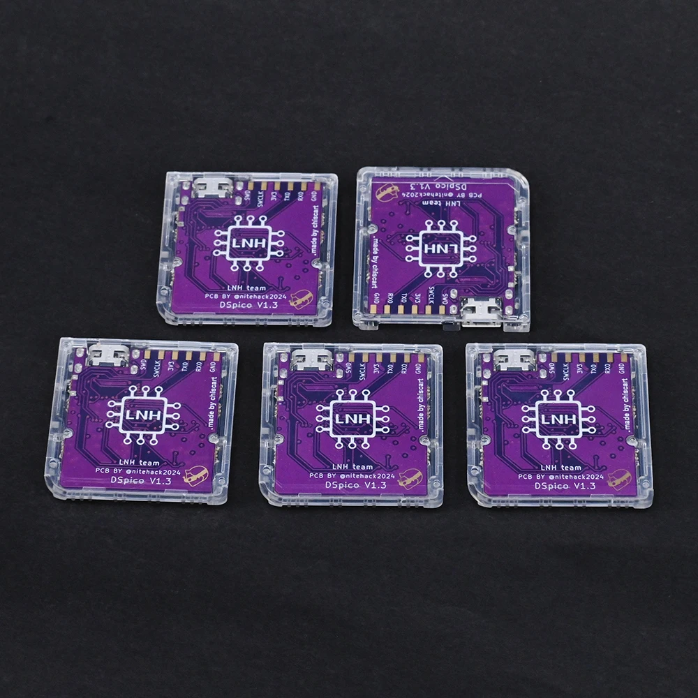 DSPICO Game Cartridge Reader RP2040, Transparent Injection Molded Case for NDS NDSL DSi 3DS - Image 4