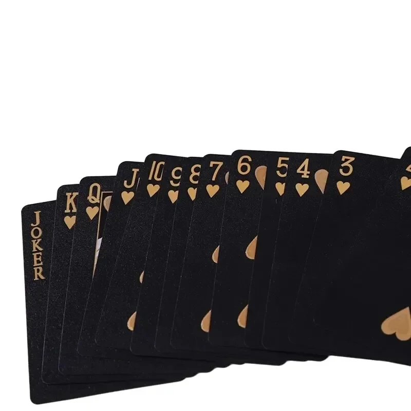 Plastic Waterproof Playing Card Group Poker Suit Creative Magic Board Game Gathering Toy