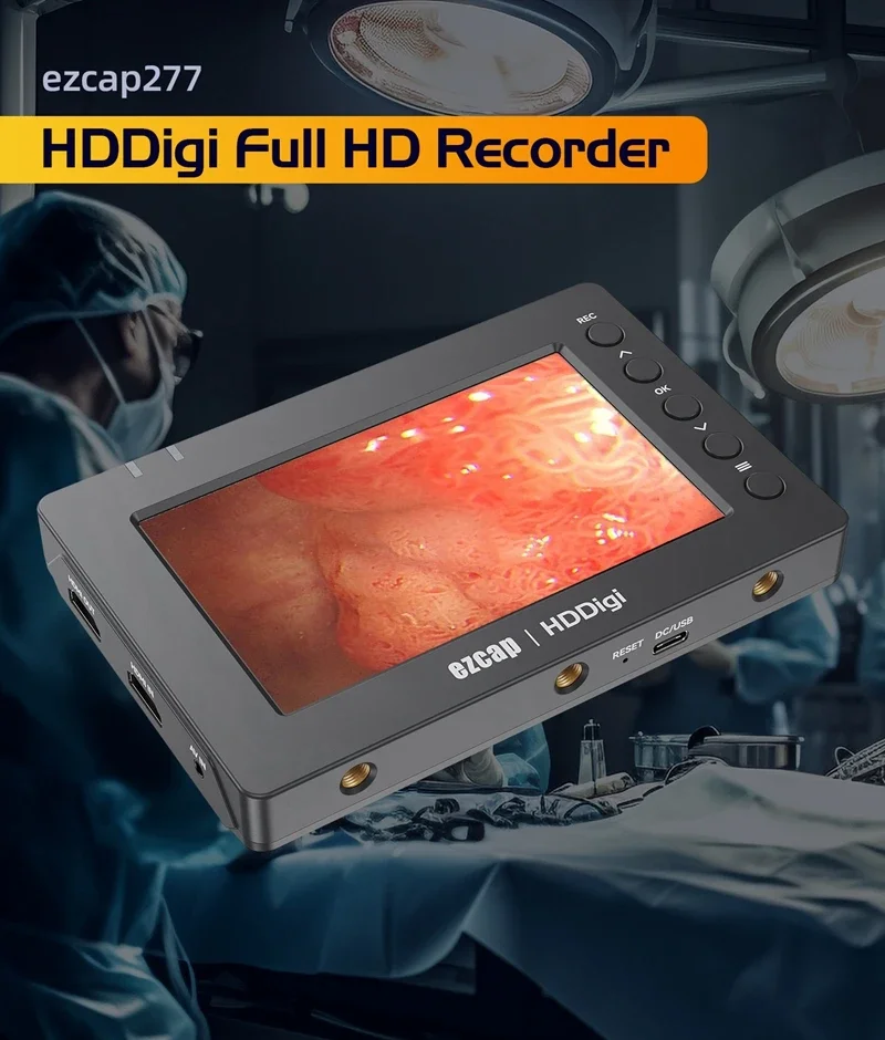 277 1080p HDMI CVBS AV Video Capture Card Game Recorder Schedule Recording To SD