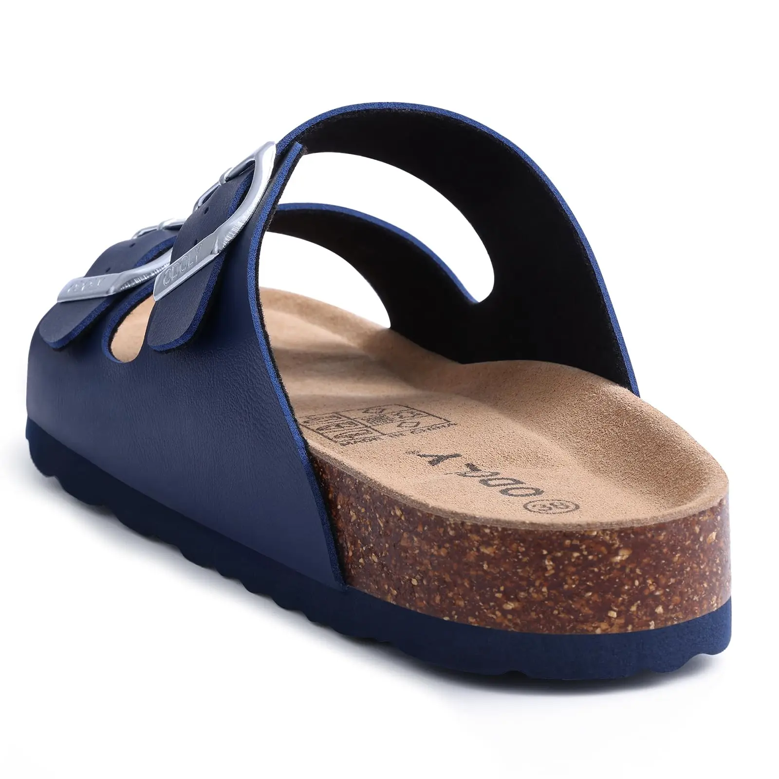 Cork Footbed Slide Sandal for Women and Men Summer Beach
