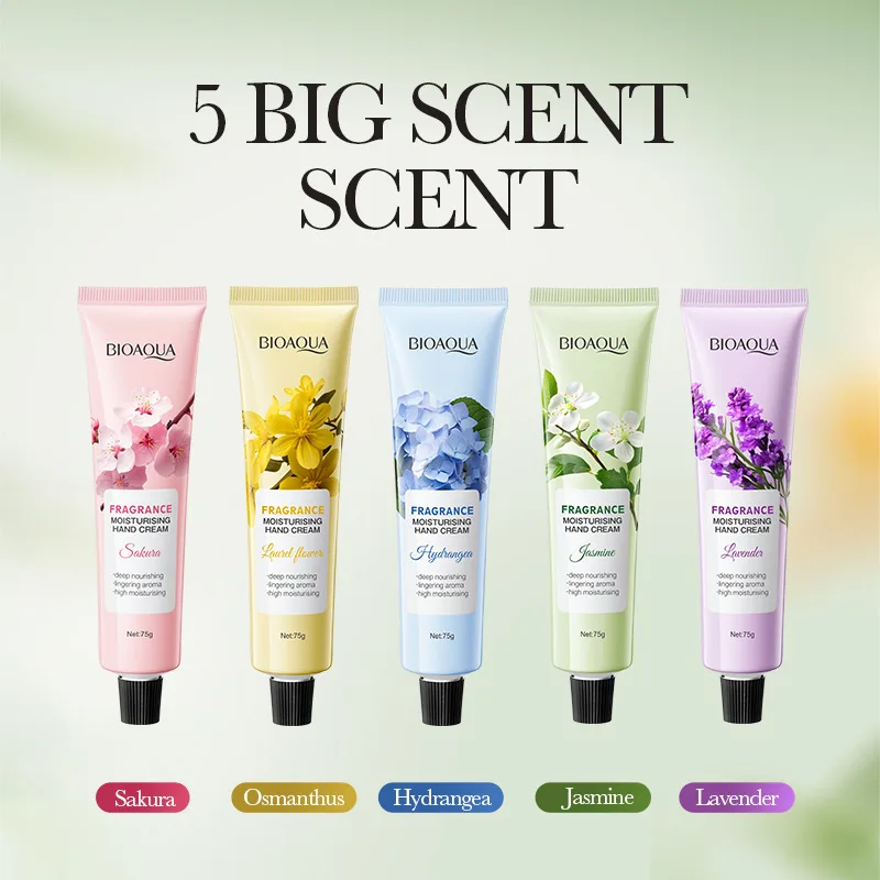 Floral Hand Cream Gift Set &ndash; Nourishing Winter Care for Dry Skin with a Softening Feel & Delicate Blooming Fragrance