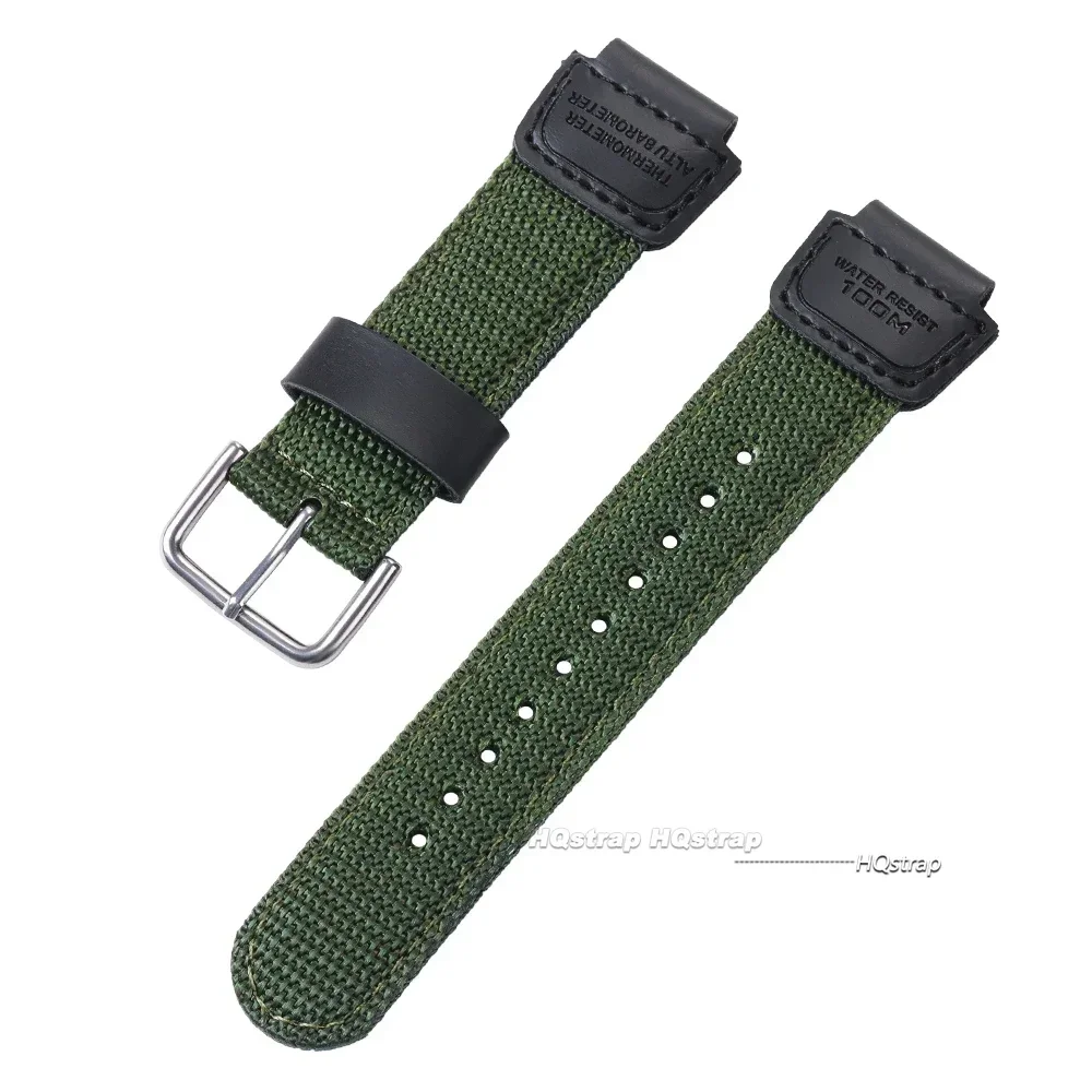 High-Quality Nylon Canvas Wristband - 18mm Unisex Watch Strap Accessory