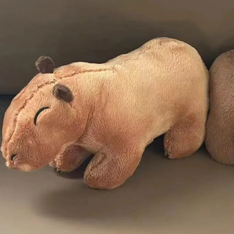 20/30cm Capybara Plush Simulated Capybara Animated Plush Toy Stuffed Animal Soft Doll Children's Birthday Gift Doll Decoration