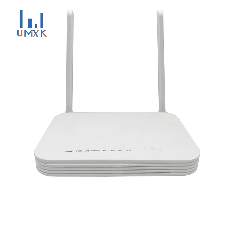 2 router portuario de la red de la fibra óptica del Ontario ONU de 1GE 1FE