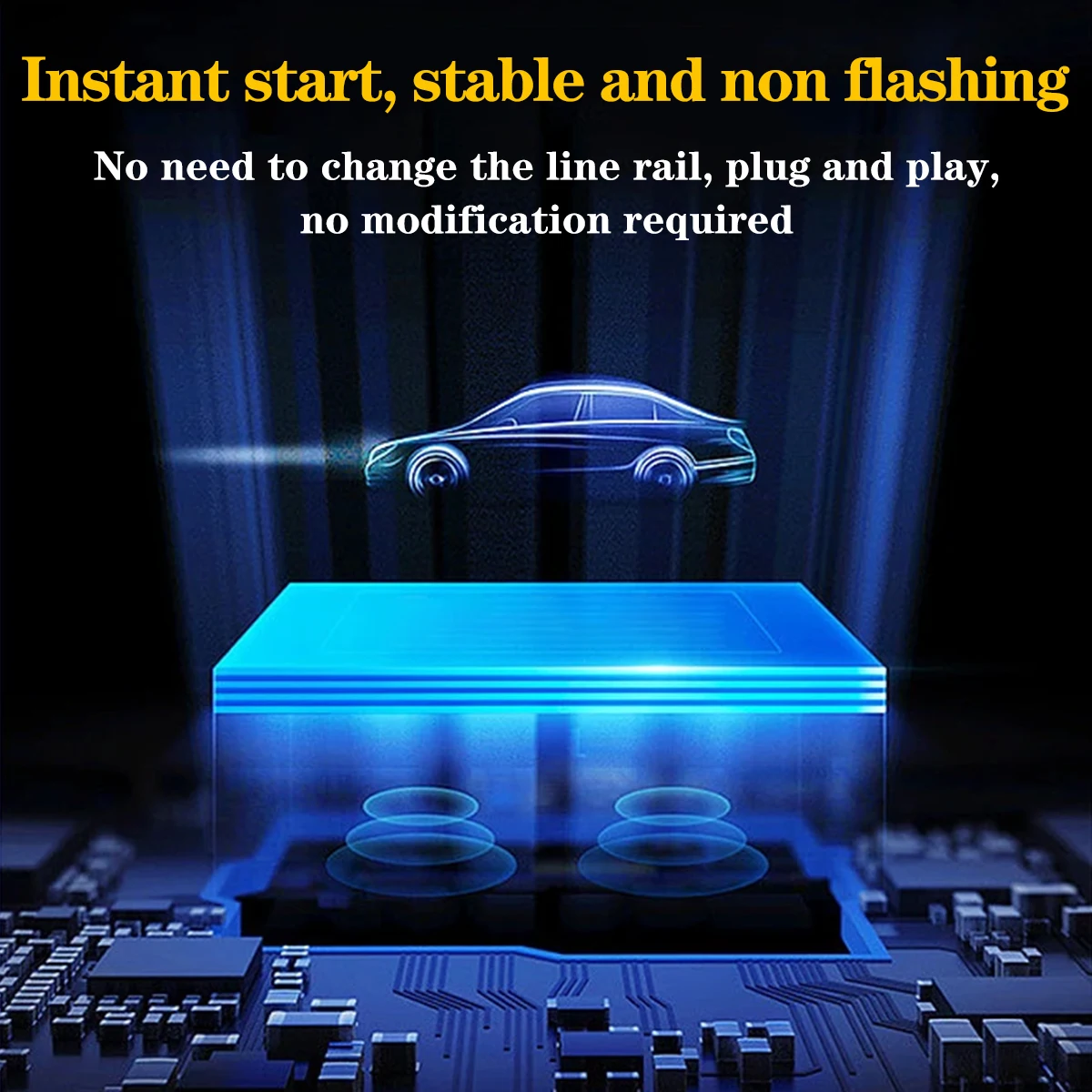 2Pcs LED Fog Light Bulbs H16 H11 H9 H8 9005 HB3 Super Bright Car Fog Lights Auto Driving Running Lamps Replacement Car Accessory
