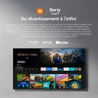[Officiel] Xiaomi TV F Pro 55 2026 | Écran QLED 4K lumineux avec technologie de lissage de mouvement, Son immersif avec Dolby Audio™, DTS:X, DTS Virtual:X, 1,07 milliard de couleurs, DCI-P3 94 % 2