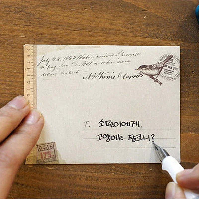 Kraft Paper Envelopes Mailing Envelopes Mini Envelopes Window Envelopes Gift Card Envelopes 12pcs/set Antique Mini Envelopes Cute Postcard Greeting Card Cover DIY Wedding Party Invitation Gift Packaging Envelopes Office
