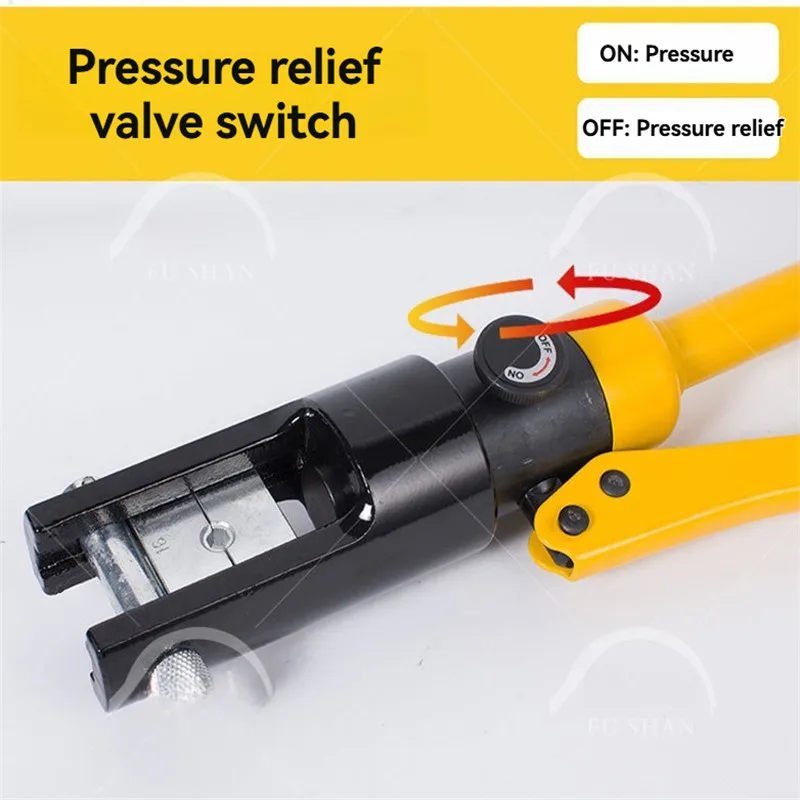 수동 유압 플라이어 YQK-70/120/240 구리 알루미늄 헤드 크림핑 연결 플라스틱 박스 케이블 크림핑 도구