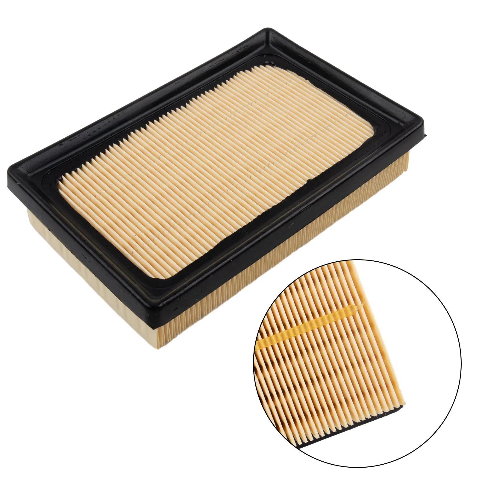 

Parts Replacement White & Black 17801-21060 Air Filter Car Accessories Car Truck Durable High Quality Practical