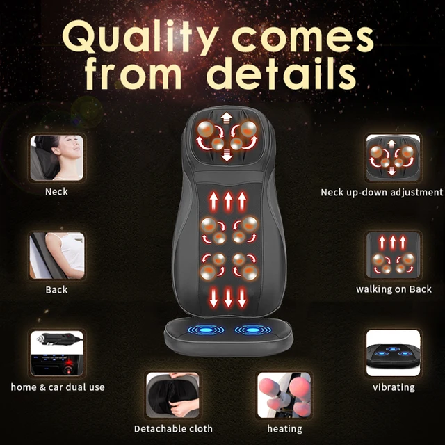 electric back massager and vibrating cervical massage
