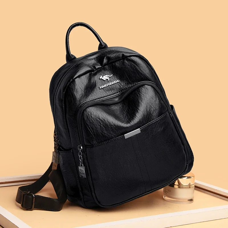 Luxury Backpack Female Designer Women's Shoulder Bag School Backpack for Girl High Quality Leisure Sac A Dos Travel Backbags 4