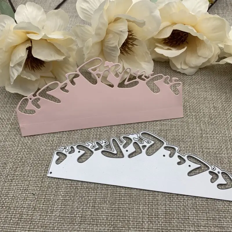 

Love Hearts Border Frame Metal Cutting Dies For DIY Scrapbooking Decorative Embossing Handcraft Die Cutting Template Mold