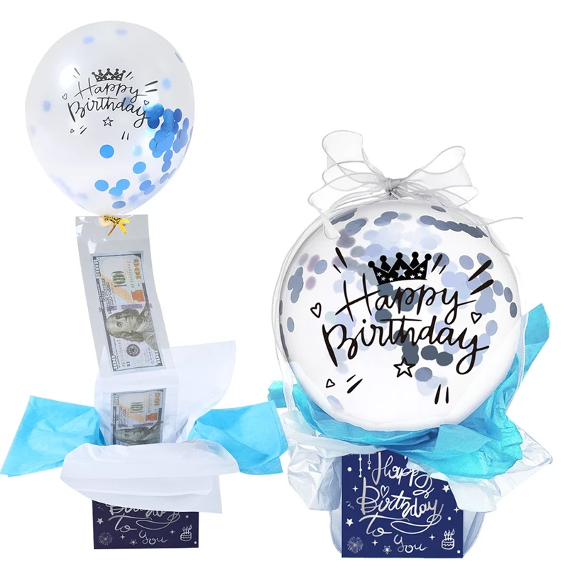 Birthday Money Gift Boxes with Pull-Out Happy Birthday Card, Fun Cash Surprise Packagin... - SKU MGB01127 - UGI Packaging