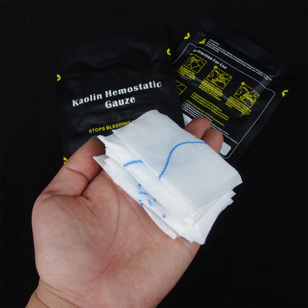 Kaolin Hemostatic Z-Fold Gauze 2