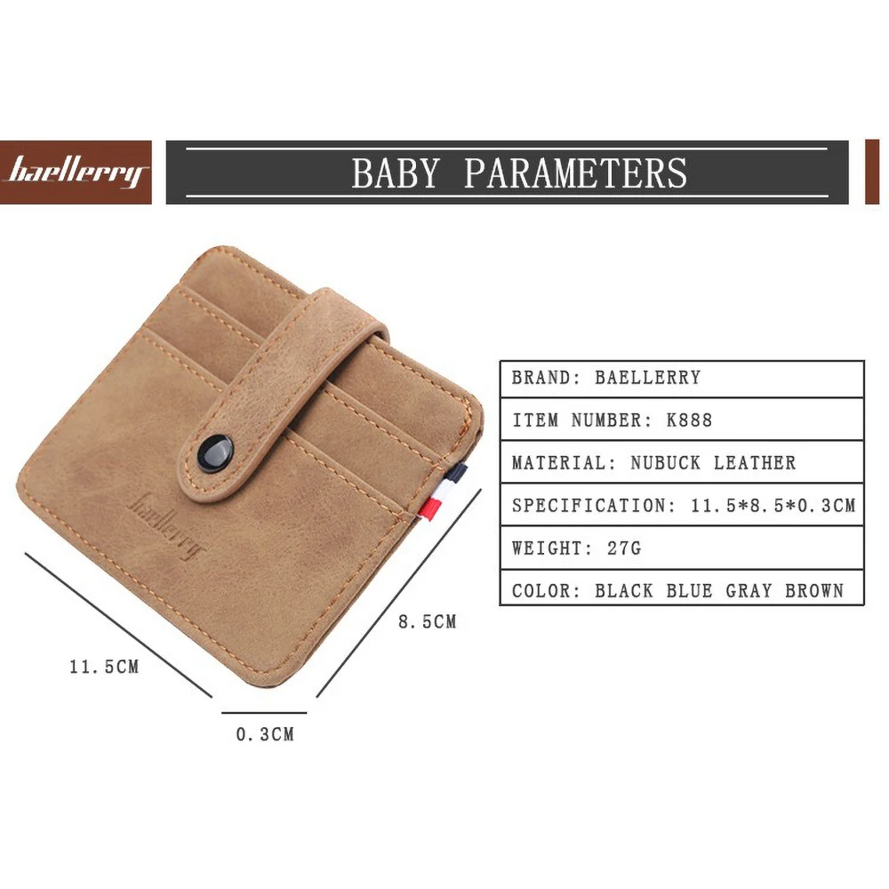 Ultra-Thin PU Card Holder for Teens - Campus Essential ID & Bank Card Organizer